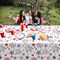3 Pack American Patriotic Plastic Tablecloth – 54 x 108 Inch Stars & Fireworks Disposable Rectangle Table Covers for 4th of July, Memorial Day & Veterans Day Party Decorations